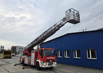 Wóz strażacki IVECO MAGIRUS FF150E, 25 985 km (drabina z koszem 30 m)