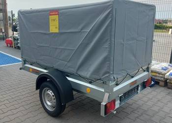 Przyczepka Neptun N7-202 ptd Nowa Stelaż plandek!DMC 750kg
