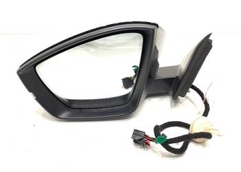 LUSTERKO LEWY SKODA KAROQ SUV szary Steel ZEWNĘTRZNE LEWA, BOCZNE