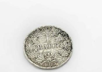 Srebrna moneta pr 900 5,48g (1 Marka 1915 r.)