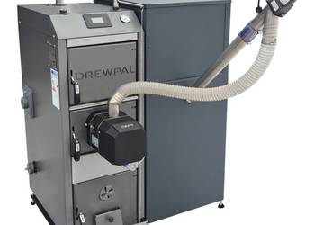 Kocioł na drewno i pellet DREWPAL Hybryda 15 kW, lista ZUM, STEMPINkotły