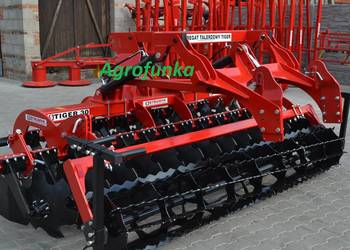 Agregat talerzowy TIGER 3,0m wał rura/struna