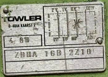 Towler hydraulic valve zawór hydrauliczny D-4044 Karsy