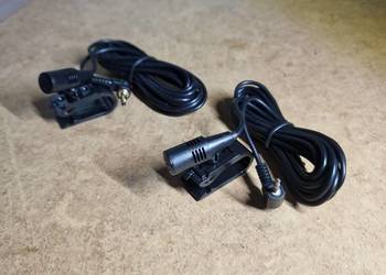 Mikrofon do radia samochodowego 2.5 mm 3.5 mm Kenwood Pioneer Sony Alpine