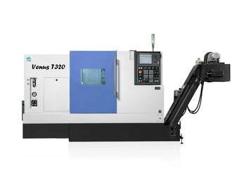 Tokarka CNC Venus T320 – głowica z narzędziami napędzanymi