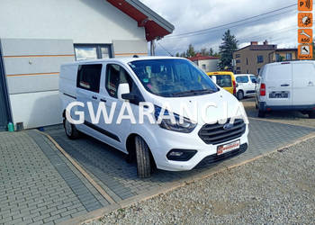 Ford Transit Custom doka * 5-osobowa * long*brygadówka* bogate wyposazenie*