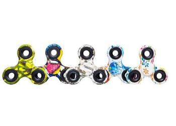 Fidget spinner z nadrukiem 7,5 cm różne wzory