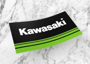 Naklejka KAWASAKI 5 x 2,5 cm ninja h2r 636 zx6r