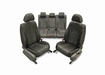 KMPL.MATERIAŁ FOTEL FOTELE PRZÓD KANAPA TYŁ VW PASSAT B6 KOMBI CZARNE