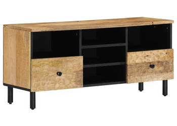 Szafka pod telewizor 100x33x46 cm lite drewno mango WM-356909