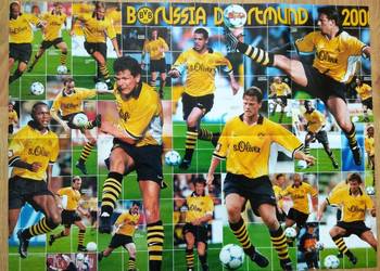 Plakat - Borussia, MU, Juve, Barca, Utrecht, Wisla, Ruch