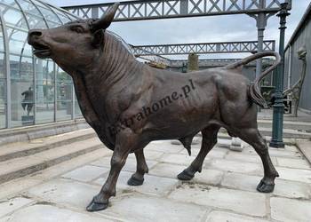 Imponujący Mega Byk z brązu 270cm "Byk Rodeo"