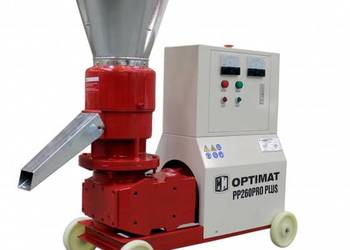 OPTIMAT PP260PRO PLUS PRZEMYSŁOWA PELECIARKA GRANULATOR PASZY 250KG/H Ø229…
