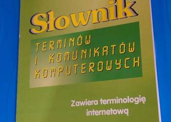 Słownik terminów i komunikatów komputerowych Witold Sikorski wysyłka