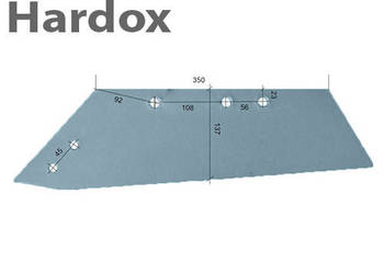 Lemiesz 300ha! HARDOX SSP332OS/L części do pługa RABEWERK