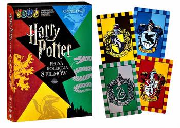 HARRY POTTER  PEŁNA KOLEKCJA  EDYCJA SPECJALNA Z KARTAMI