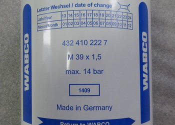Filtr osuszacza powietrza DAF 4324102227