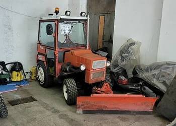 Traktorek Hako 3800D Hakotrac 40KM, pług