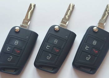 PILOT KLUCZYK SCYZORYK VW VOLKSWAGEN KEYLESS GOLF TIGUAN TOURAN 315 MHz USA