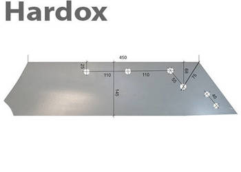 Lemiesz 300ha! HARDOX A51908100R/P do pługa MASCHIO GASPARDO