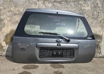 Suzuki Ignis MH Subaru G3X Justy klapa pokrywa bagażnika ZCD szary