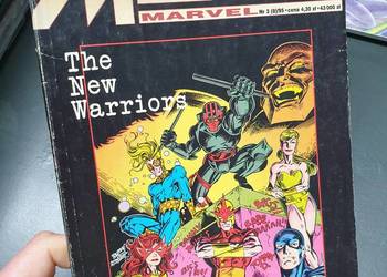 Mega Marvel nr 3 (8) 1995 - The New Warriors, wyd. TM-Semic