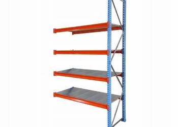 REGAŁ METALOWY MAGAZYNOWY WYTRZYMAŁY PÓŁKA MRTK-45D H=2000 mm 4 PÓŁKI