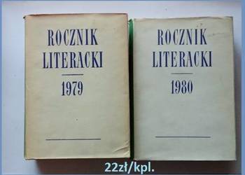 Rocznik Literacki 1979 , 1980 / literatura/ świat / rocznik