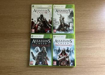 Assassin’s Creed zestaw 4 gier Xbox 360