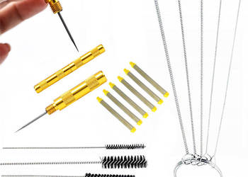 Przebijak i Wyciory do Pistoletu Malarskiego 5szt. | Filtr 100mesh