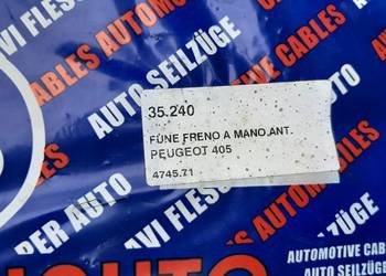 LINKA PODNOSZENIA  MASKI NOWA  PEUGEOT 405 ORYGINAŁ