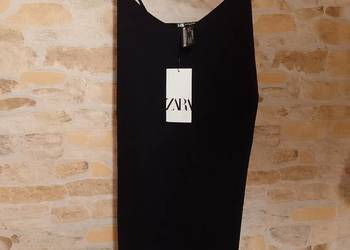 (44/XXL) ZARA/Ekskluzywna, czarna halka modelująca z Madrytu, NOWA