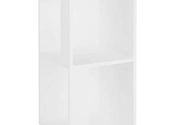 Szafka narożna biała 33x33x67 cm materiał drewnopochodny WM-809017