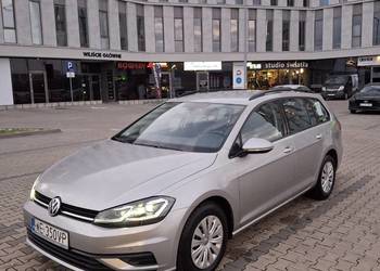 VW Volkswagen GOLF VII 1,6 TDI Salon PL, Serwis ASO, Pierwszy właścici