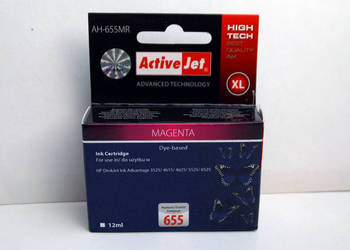 Active Jet ActiveJet Magenta Cyan toner tusz drukarki HP 655