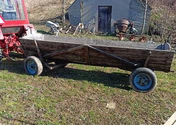 Wóz 4 kołowy do ciągnika