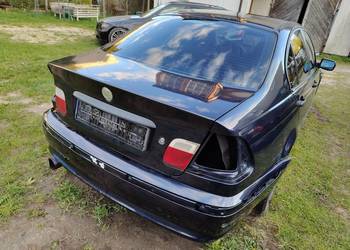 Bmw e46 sedan tylna klapa orientblau metallic