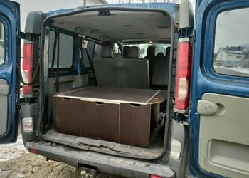 Zabudowa Vivaro szuflady camper