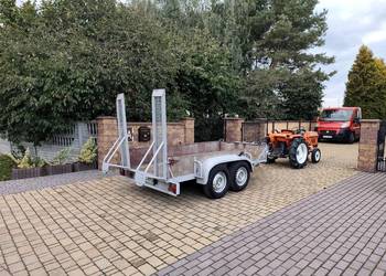 Przyczepa Pod Minikoparkę * DMC 2500KG * Najazdy * Zarejestrowana*