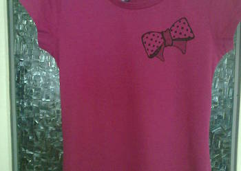 Bordowy t-shirt Troll