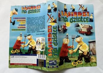 Okladka na kasete VHS -Sasiedzi na dzialce