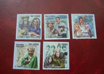 Wyspy Św. Tomasza 2009 MNH Sławni ludzie , Zwierzęta