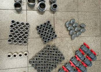 PVC-U PVC PVCU złączki zawory kolanka hydrauliczne basenowe