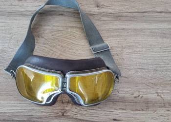 Gogle retro motocyklowe mz etz komar wsk jawa romet