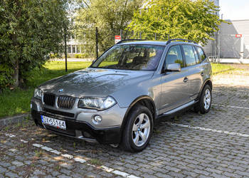 BMW X3 2008 r. Automat Skóry xDrive Lift Bezwypadkowy