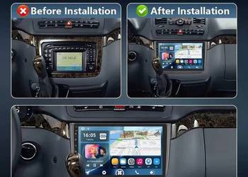 Radio Android 13 Mercedes-Benz Viano 04-11 Vito 10-15