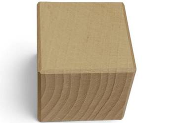 Drewniane kostki bukowe 5x5x5 cm