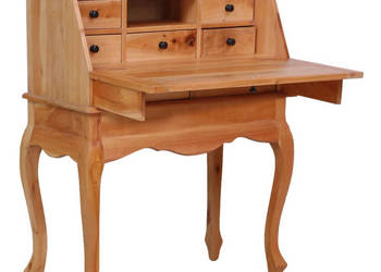 Sekretarzyk 78x42x103 cm lite drewno mahoniowe WM-283842