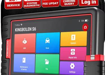 Skaner diagnostyczny Kingbolen S6 plus 28 funkcji serwisowych
