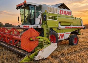 Kombajn zbożowy Claas 218 Mega